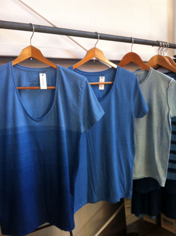 okeba gallery & shop: 藍染めTシャツ入荷しました！（LITMUS)