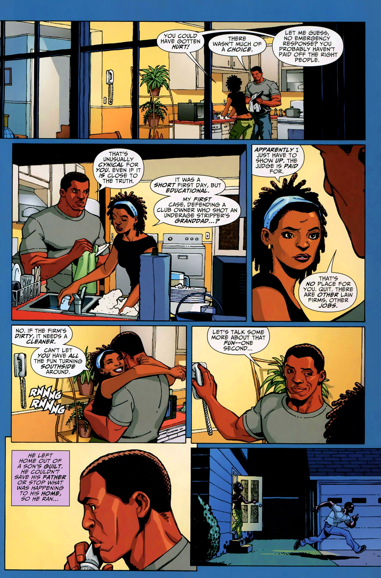 Read online Black Lightning: Year One comic -  Issue #1 - 23