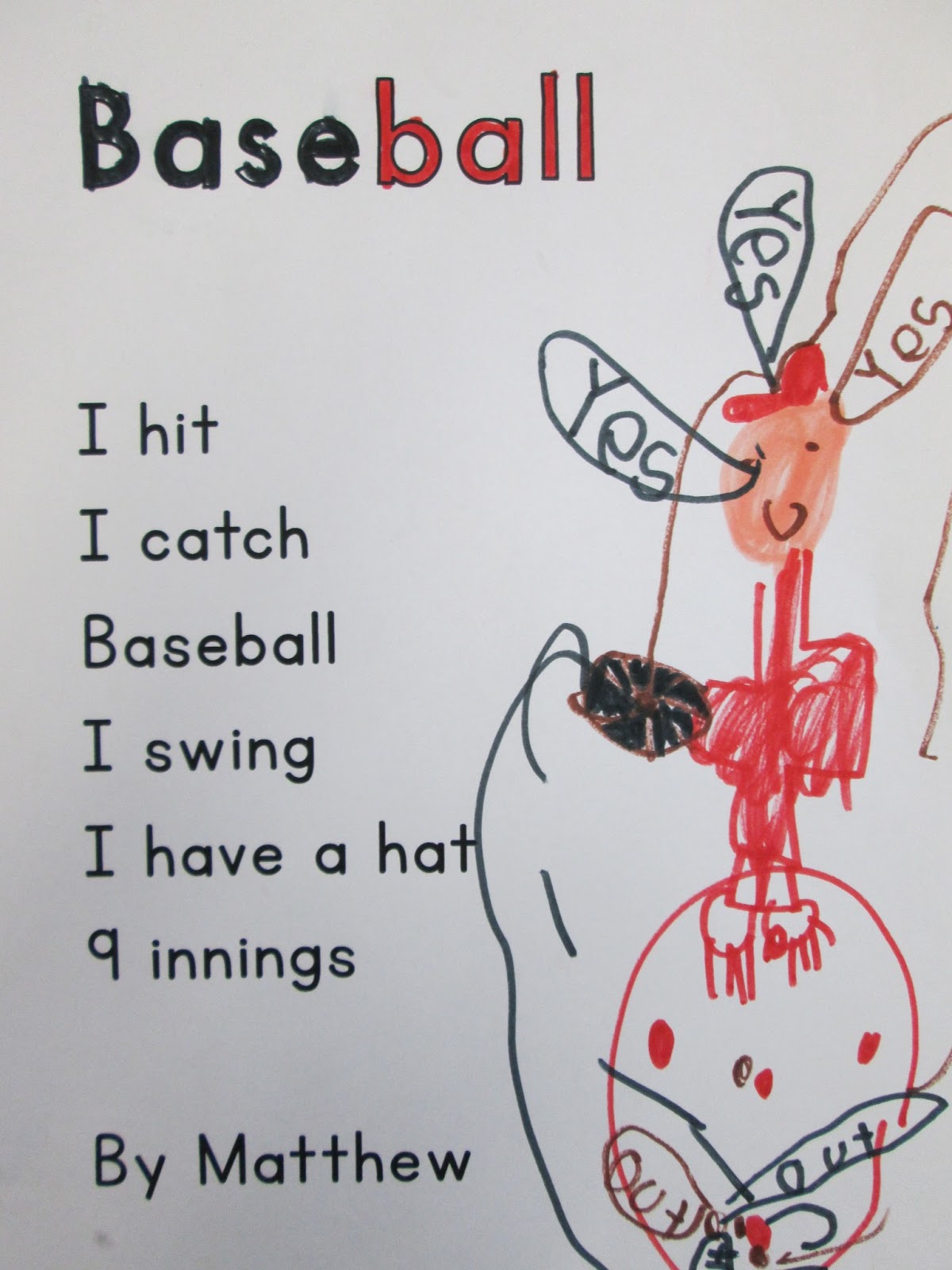 Joyful Learning In KC: Poetry Writing In Kindergarten