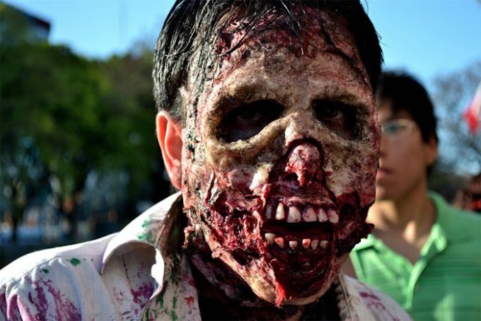 Maquiagens de Zombie impressionantes
