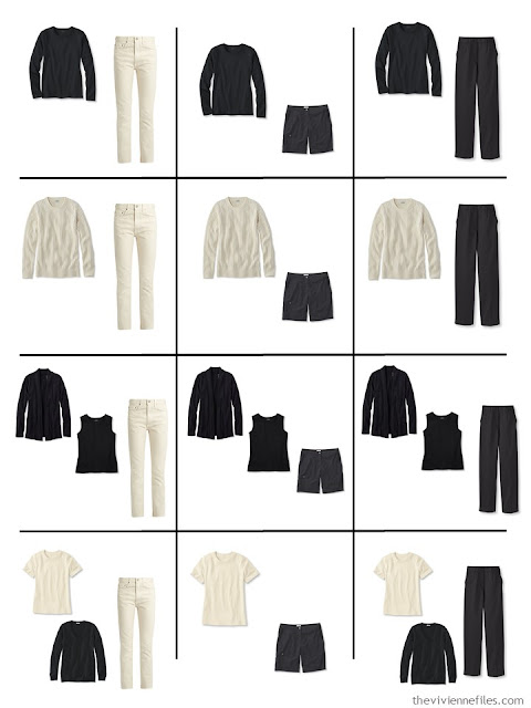 a dozen outfits made from 9 wardrobe Neutral Building Blocks a dozen outfits made from 9 wardrobe Neutral Building Blocks