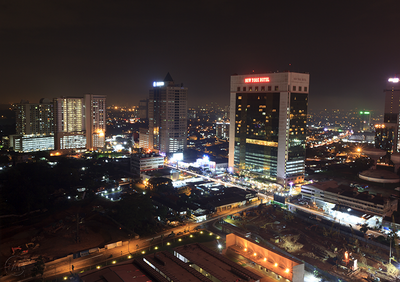 照の元素 Johor Bahru Night View