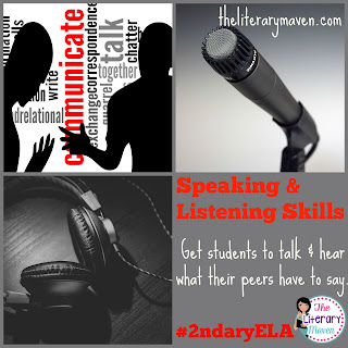 Do just a few students dominate all of your classroom discussions or do you struggle to get anyone to participate? In this #2ndaryELA Twitter chat, middle and high school English Language Arts discussed ways to incorporate speaking & listening skills, effective discussion strategies, popular date topics, assessing speaking, and encouraging reluctant speakers. Read through the chat for ideas to implement in your own classroom.