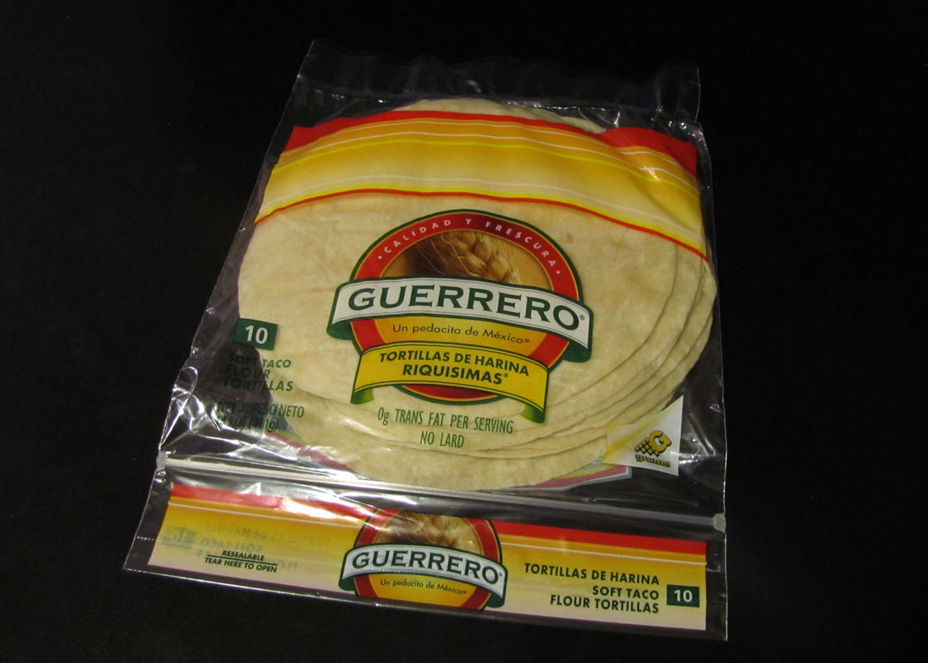Smells Like Food in Here Guerrero Flour Tortillas