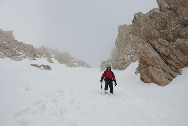 Canalone Bissolati, Corno Grande