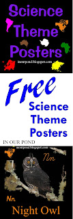 FREE Science Theme Posters for Weekly Units from In Our Pond