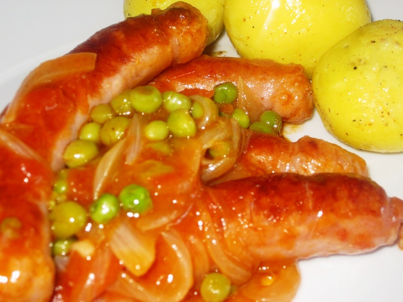 Bienmesabe Salchichas en salsa