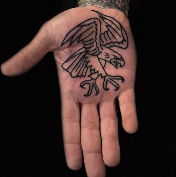 50 Simple Hand Palm Tattoos Designs and Ideas (2018