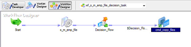 12. From Menu bar workflow à click start workflow (to run the workflow)