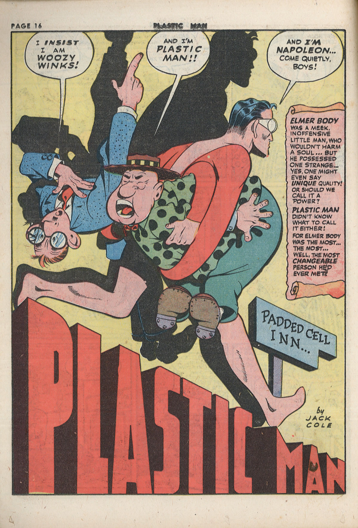 Read online Plastic Man (1943) comic -  Issue #2 - 18