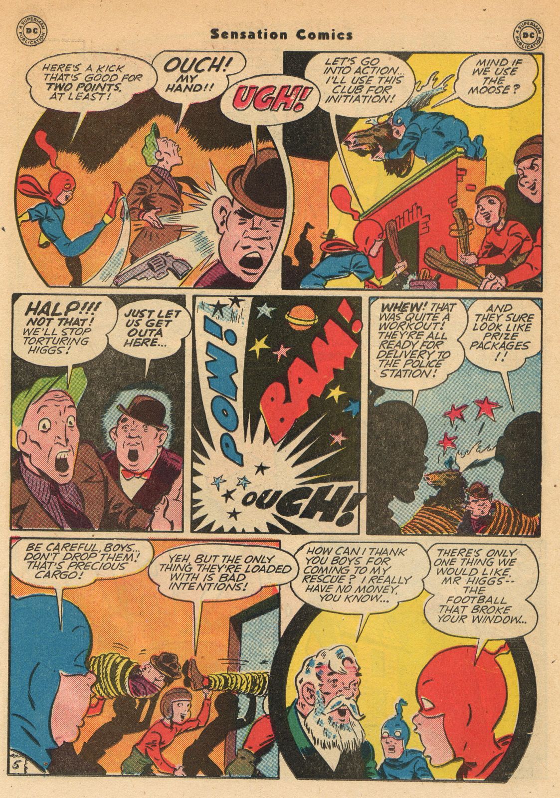 Read online Sensation (Mystery) Comics comic -  Issue #51 - 21