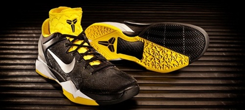 kobe 7 black and yellow