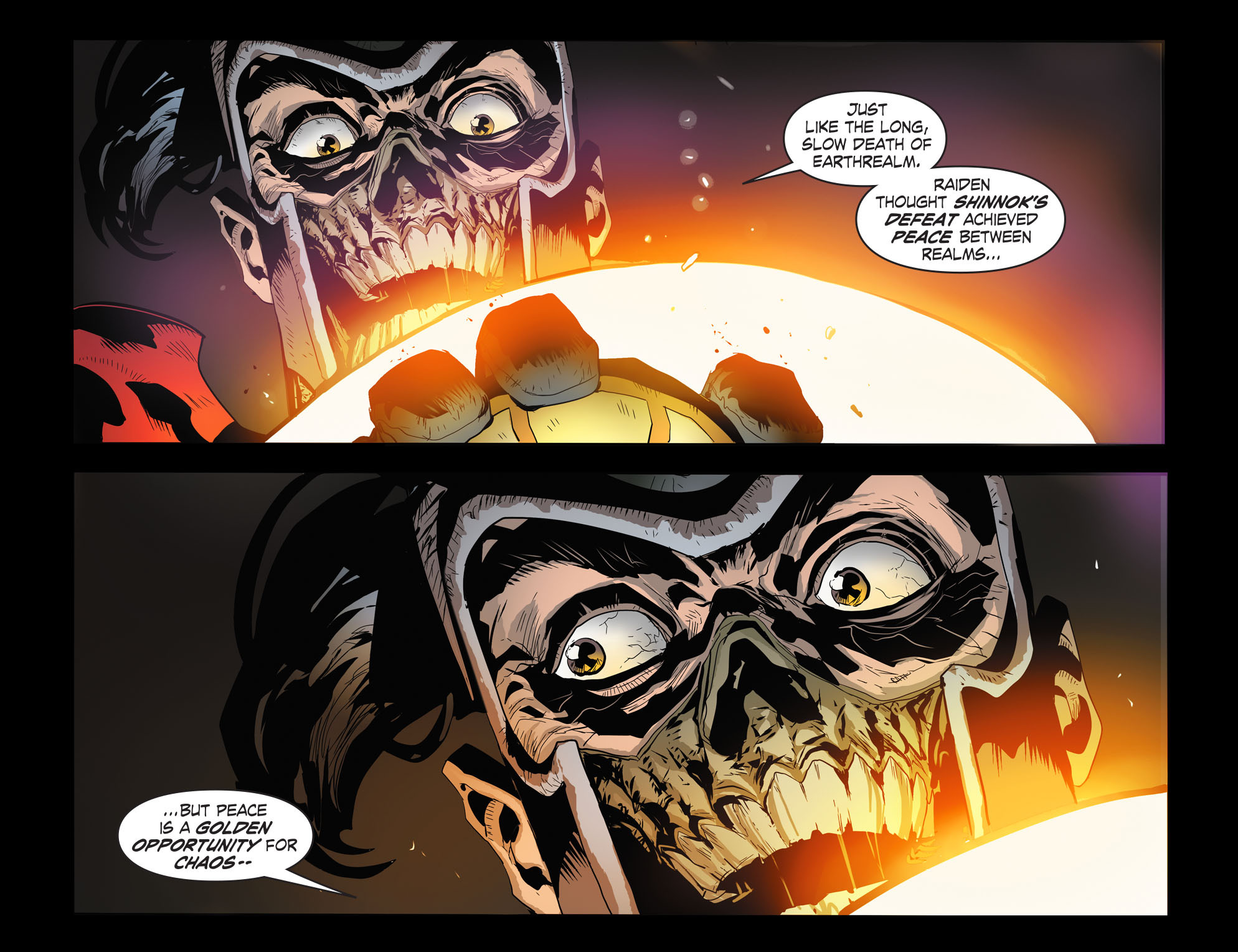 Read online Mortal Kombat X [I] comic -  Issue #32 - 21