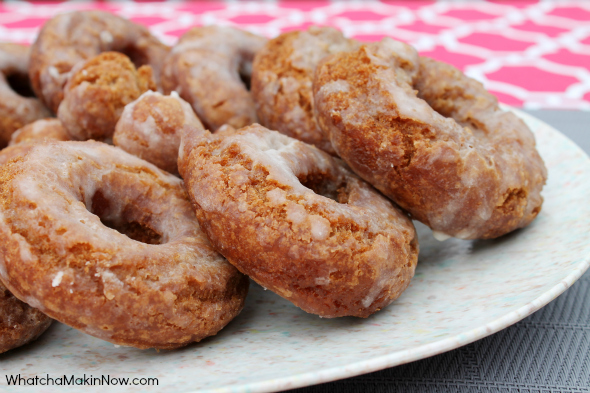 Apple Cider Glazed Doughnuts --- better than any store bought for sure and not as much work as you'd think! 