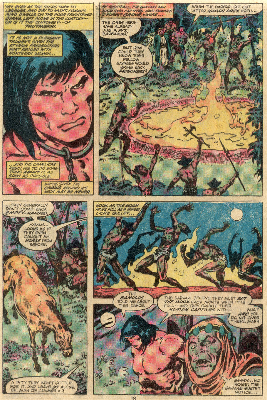 Read online Conan the Barbarian (1970) comic -  Issue #108 - 13