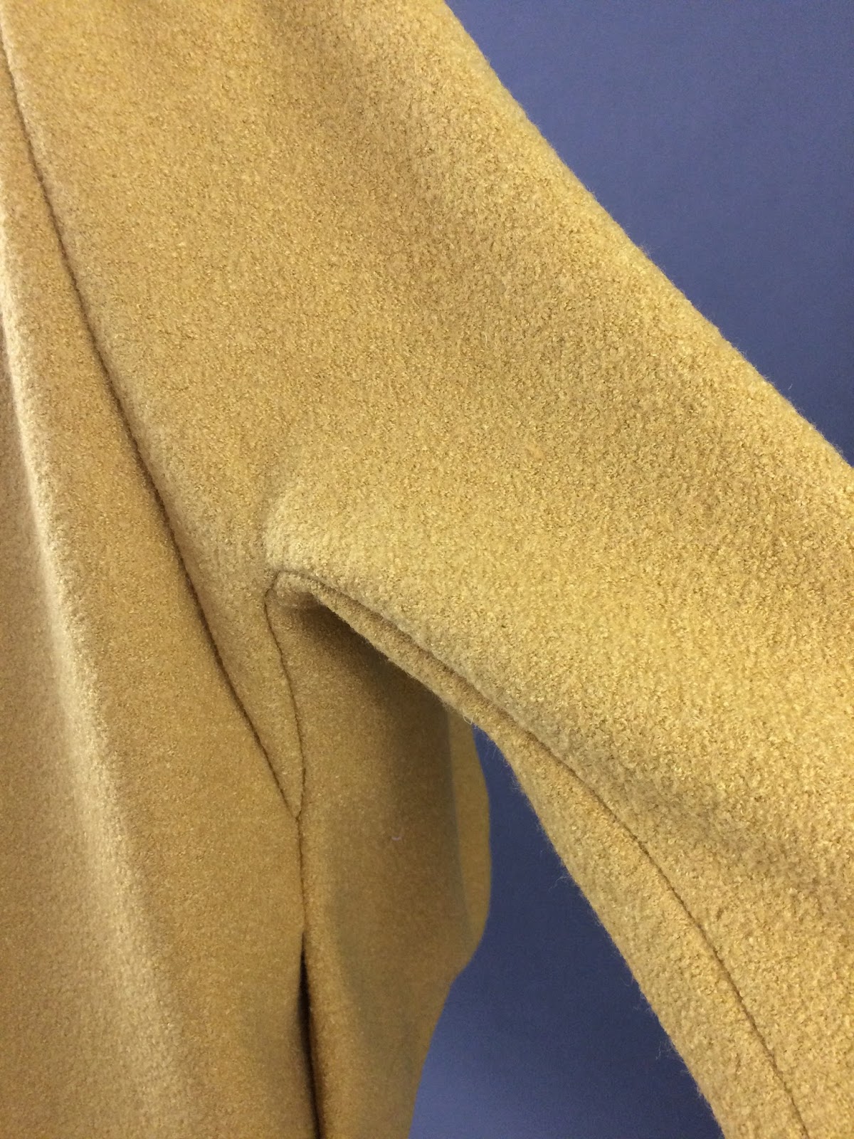 Finished Seams: Vogue 1571--Anne Klein Jacket in Yellow Boiled Wool