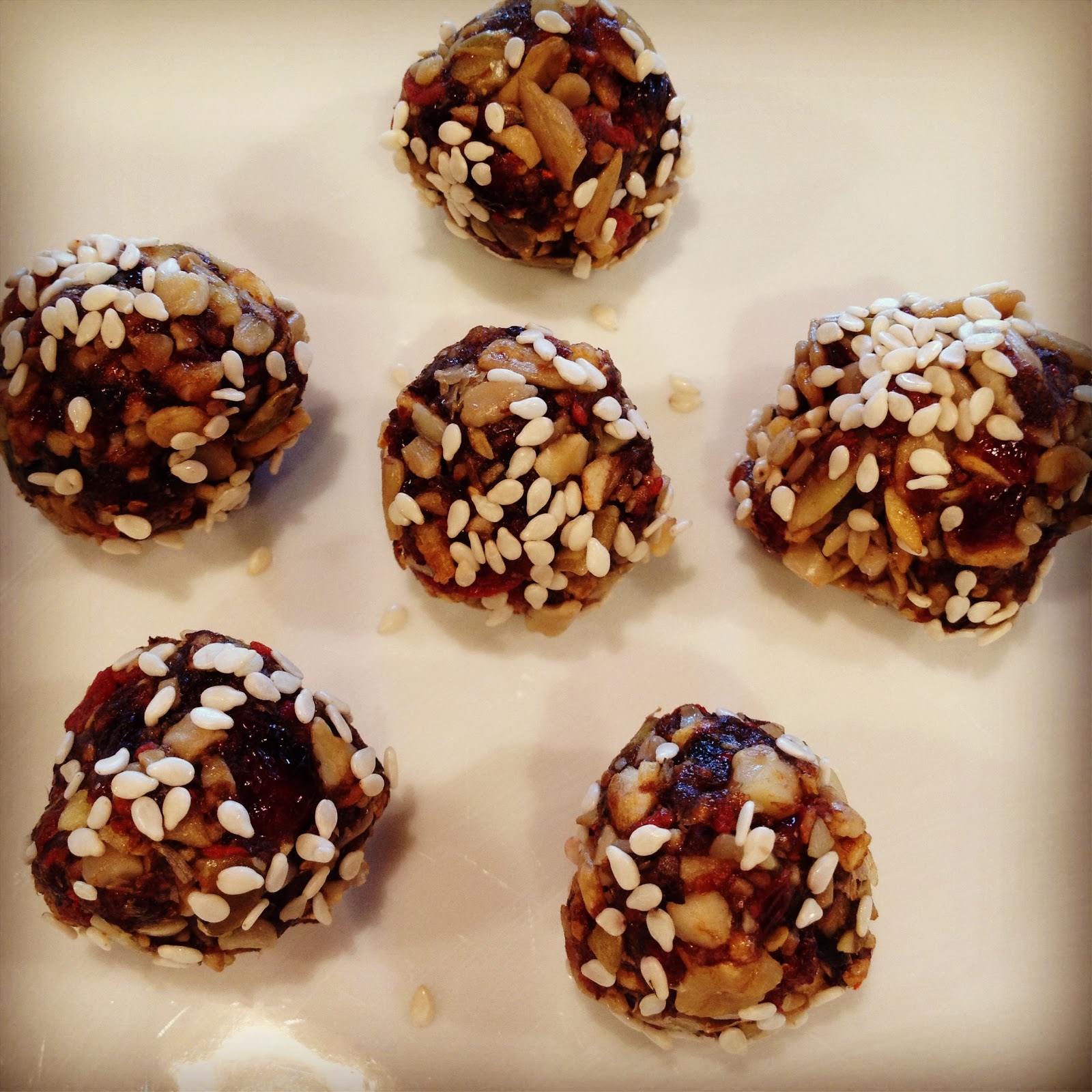 The Chef In My Head Healthy Dried Fruit and Nut Balls