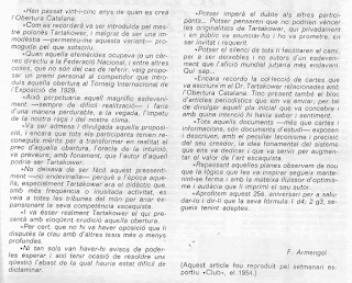 Escrito de Francesc Armengol en el Butlletí d’Escacs nº 19-20, de noviembre de 1979 sobre la Apertura Catalana