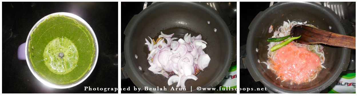 Palak Paneer Biryani ~ Full Scoops - A food blog with easy,simple