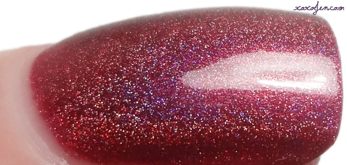 xoxoJen's swatch of Literary Lacquers Phoenix In Her Blood