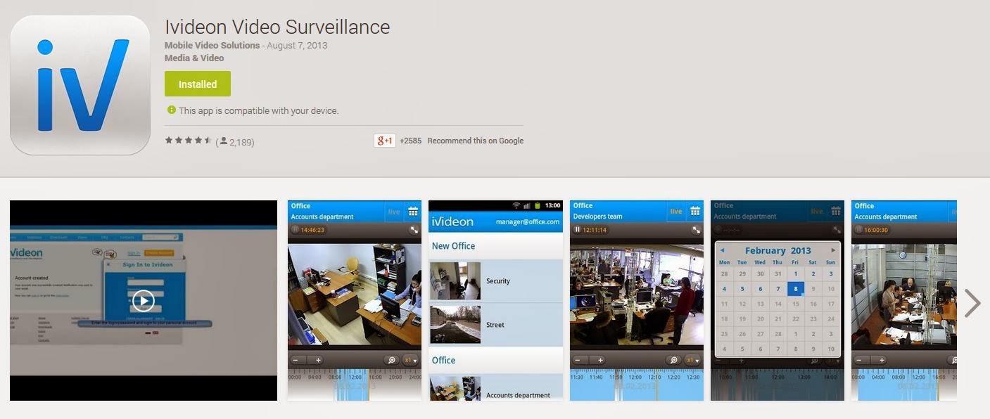 Ivideon Video Surveillance Translation + Research Hyun Portfolio
