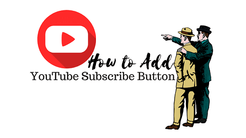So fügen Sie den YouTube-Abonnement-Button in Blogger hinzu