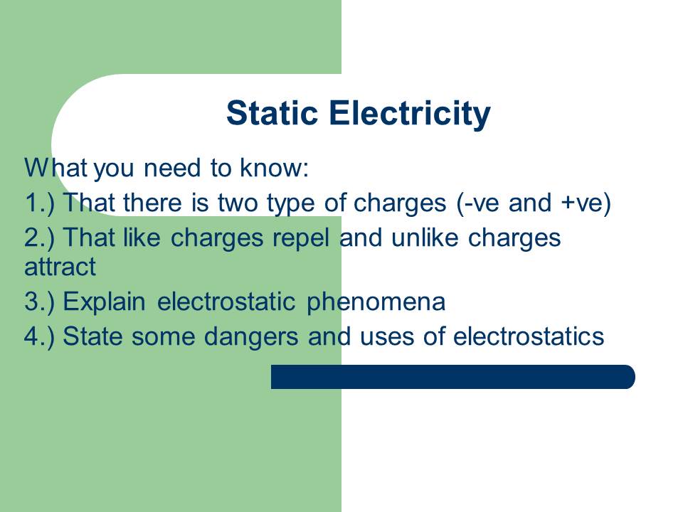GCSE Physics y11 mod 12 Uses and dangers of static electricity