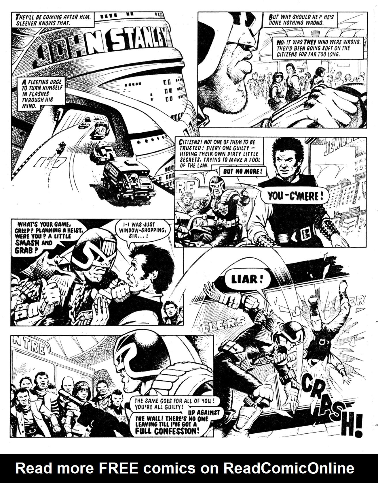 Read online Judge Dredd: The Complete Case Files comic -  Issue # TPB 8 (Part 2) - 257