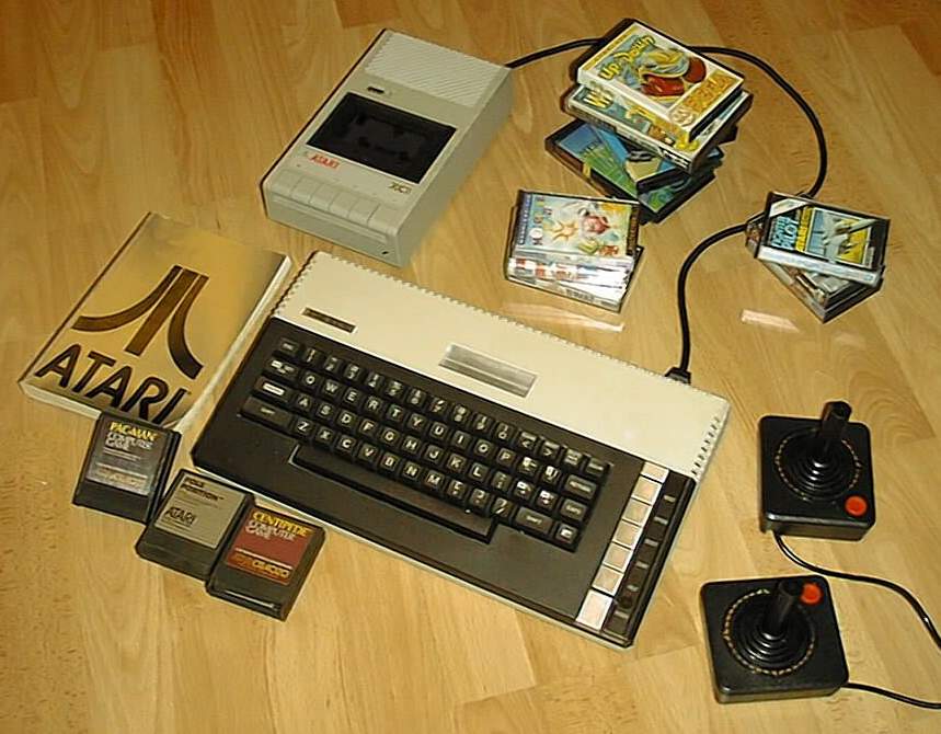 Grundgerät Atari 800Xl Homecomputer Netzteil 8bit Retro Computer 1984