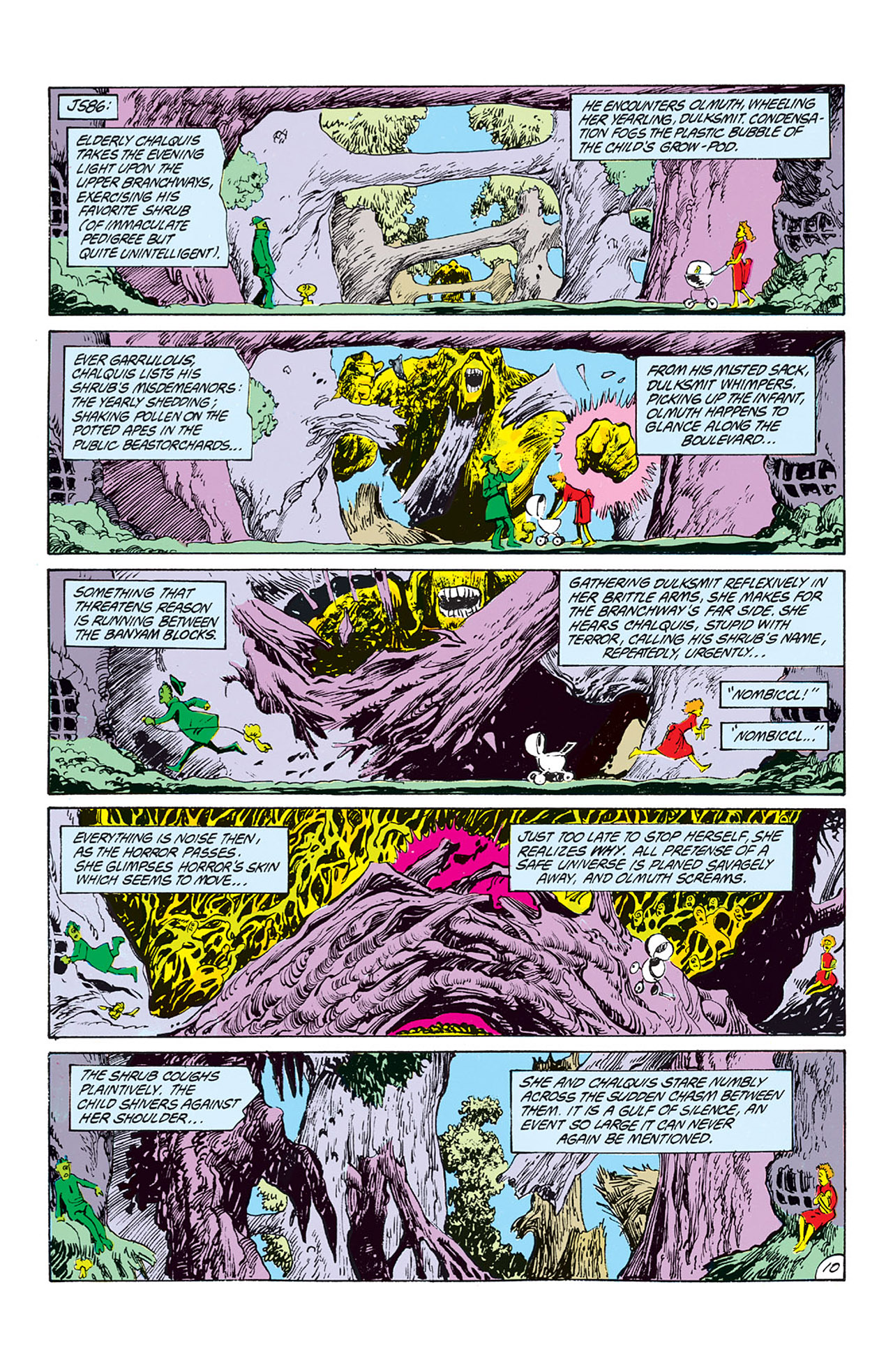 Read online Swamp Thing (1982) comic -  Issue #61 - 10