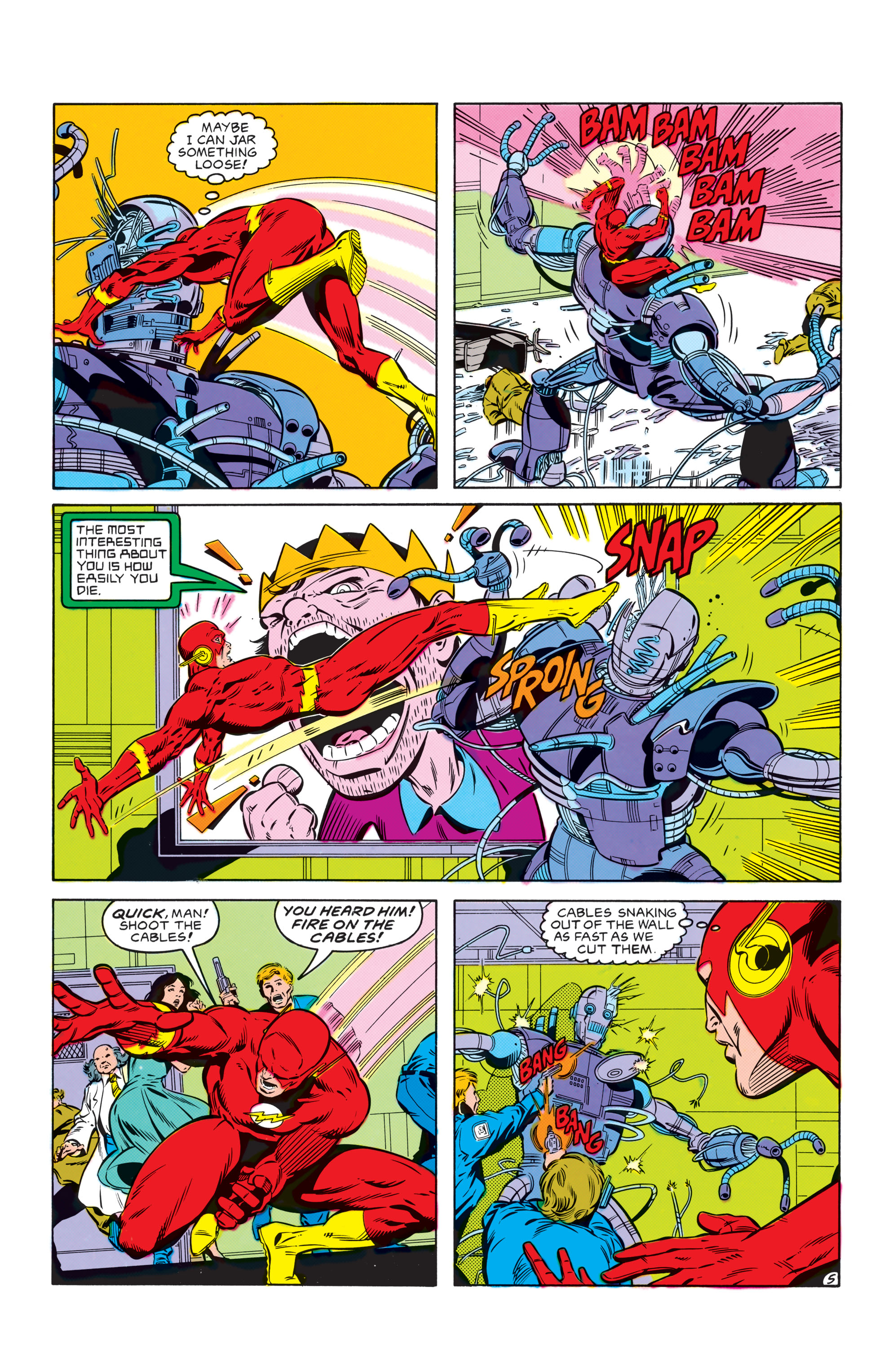 Read online The Flash (1987) comic -  Issue #4 - 6