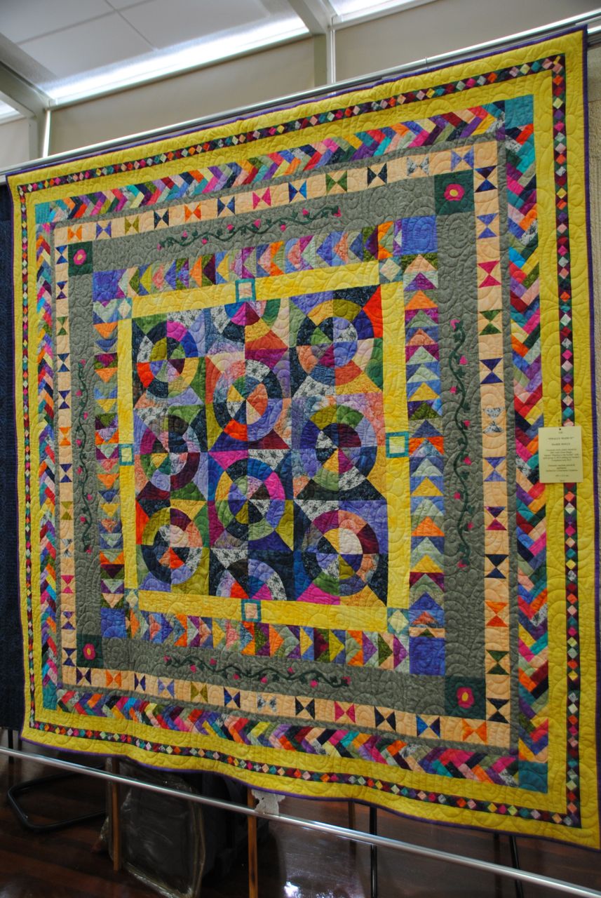 William Morris in Quilting Gumtree Quilters Glow