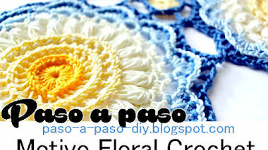 Cómo tejer Motivo Floral al Crochet / DIY