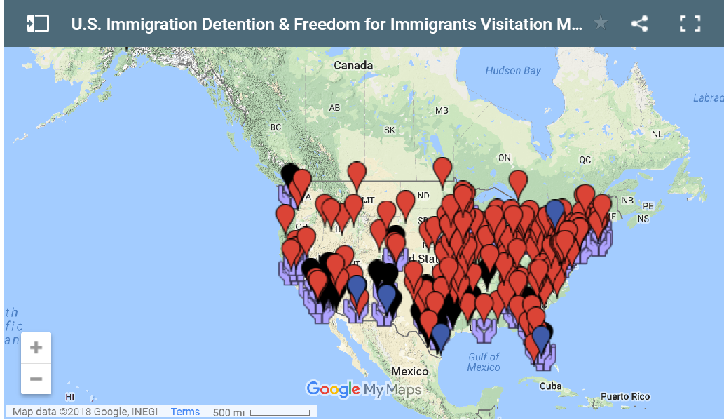 OperationSaveTheChildren Here’s a map of detention centers nationwide.