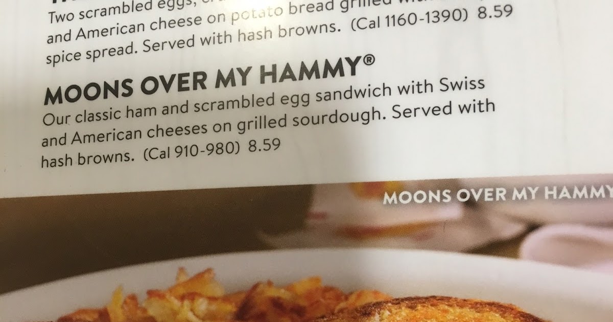 Denny's 'slams' Moons Over My Hammy, has new bowl and melt flavors and a  'skookie' 
