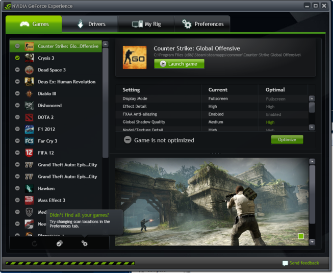 geforce experience driver geforce experience driver