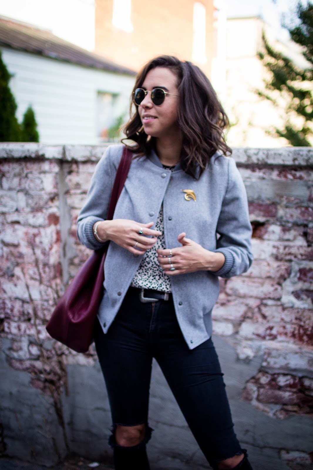 how to style a bomber jacket.