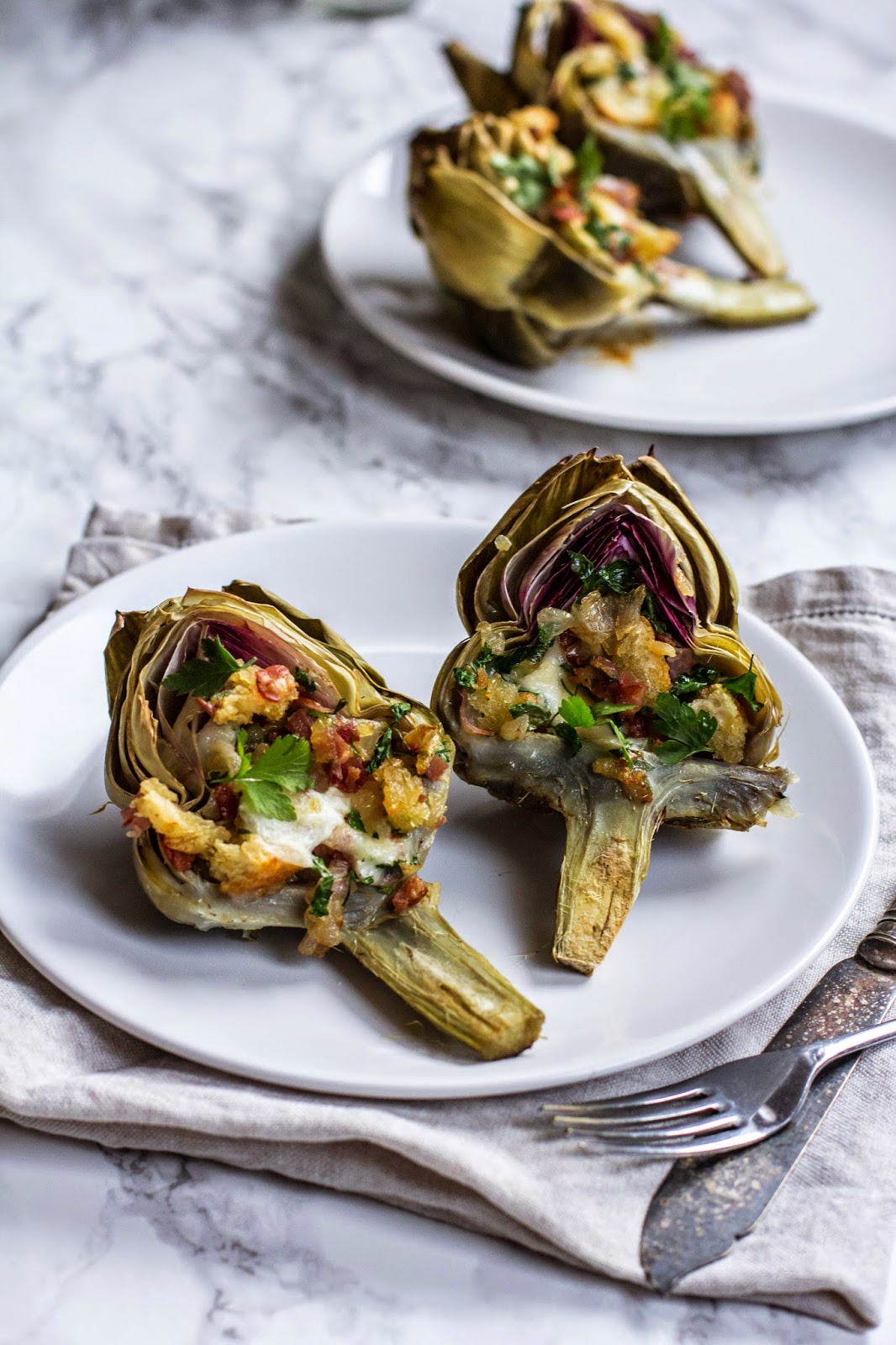 Roasted Artichokes