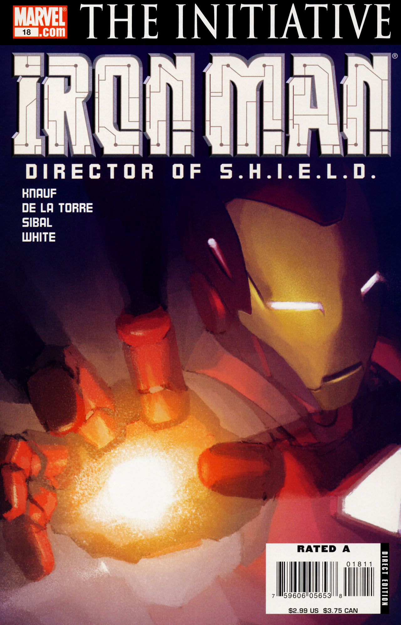 Read online Iron Man (2005) comic -  Issue #18 - 1