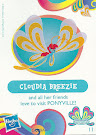 My Little Pony Wave 11A Cloudia Breezie Blind Bag Card