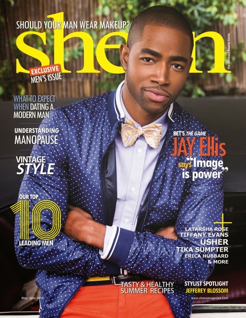 MAGAZINE SNAPPER: BET "The Game" Actor JAY ELLIS COVER SHEEN MAG  + TIA MOWRY {MELANIE} & POOCH HALL {DERWIN} RETURNING TO SHOW "The Game