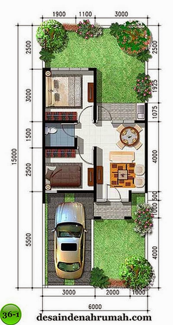 Contoh Gambar Desain Rumah Minimalis Type 36 Terbaru ...