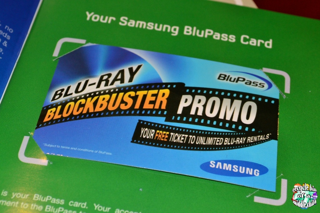 The Cool, Cooler, Coolest Samsung Bluray Treat! Recycle Bin of a