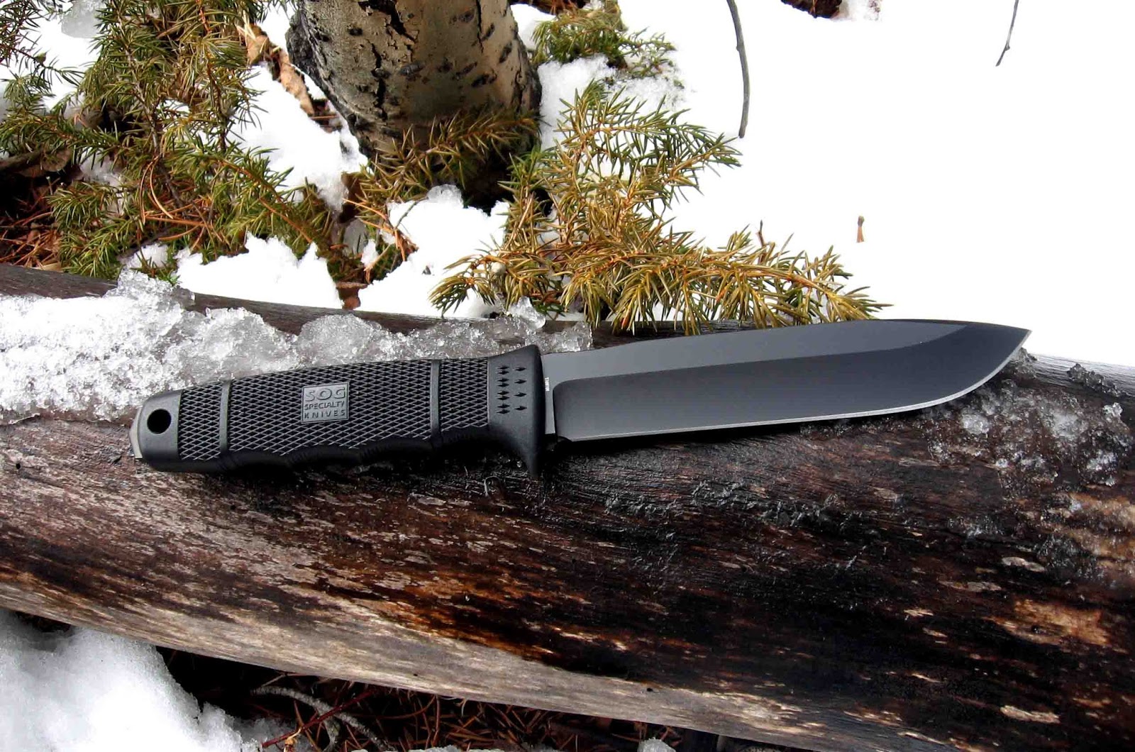 Rocky Mountain Bushcraft: KNIFE PORN: SOG Force Survival Knife