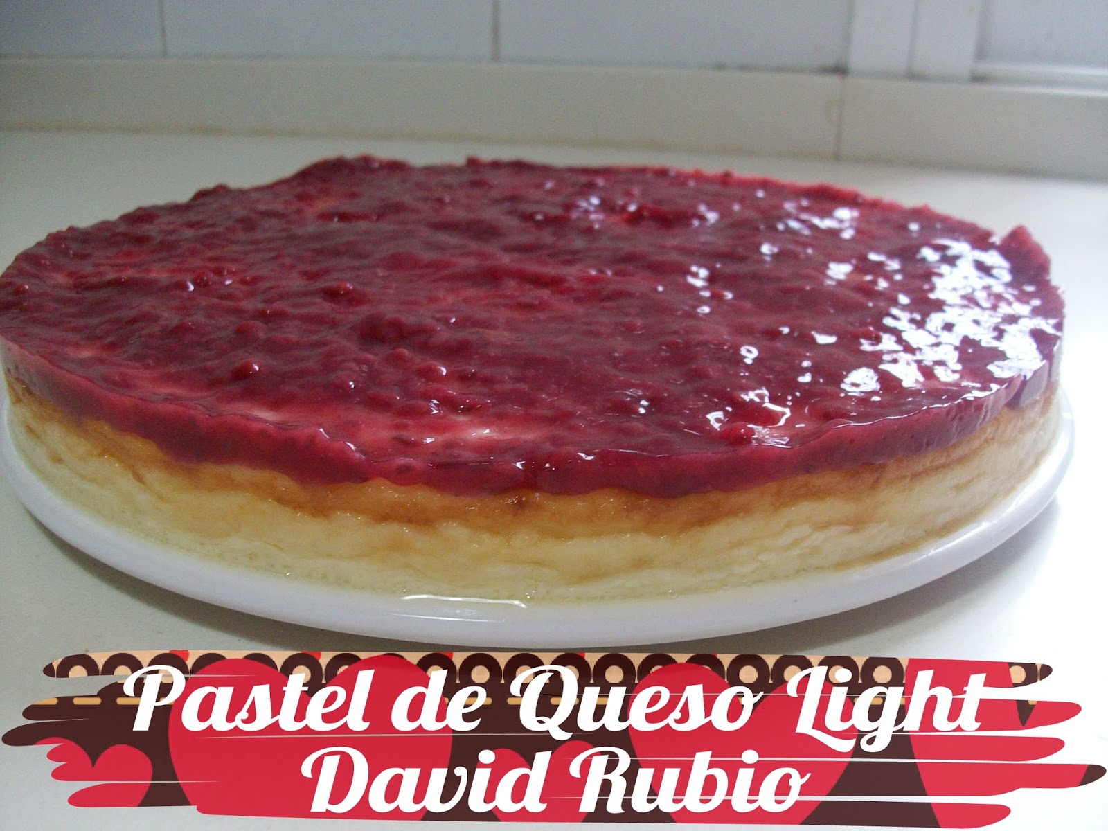 Pastel De Queso Light
