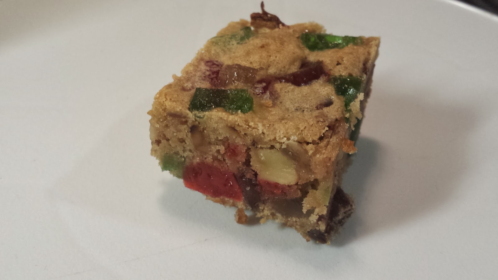Clem's Kitchen Fruitcake bars (no rolling your eyes, these are DELICIOUS)