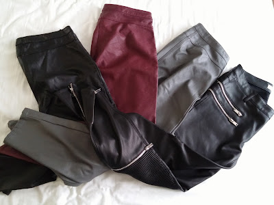 Outfits with faux leather trousers czyli moja druga skóra