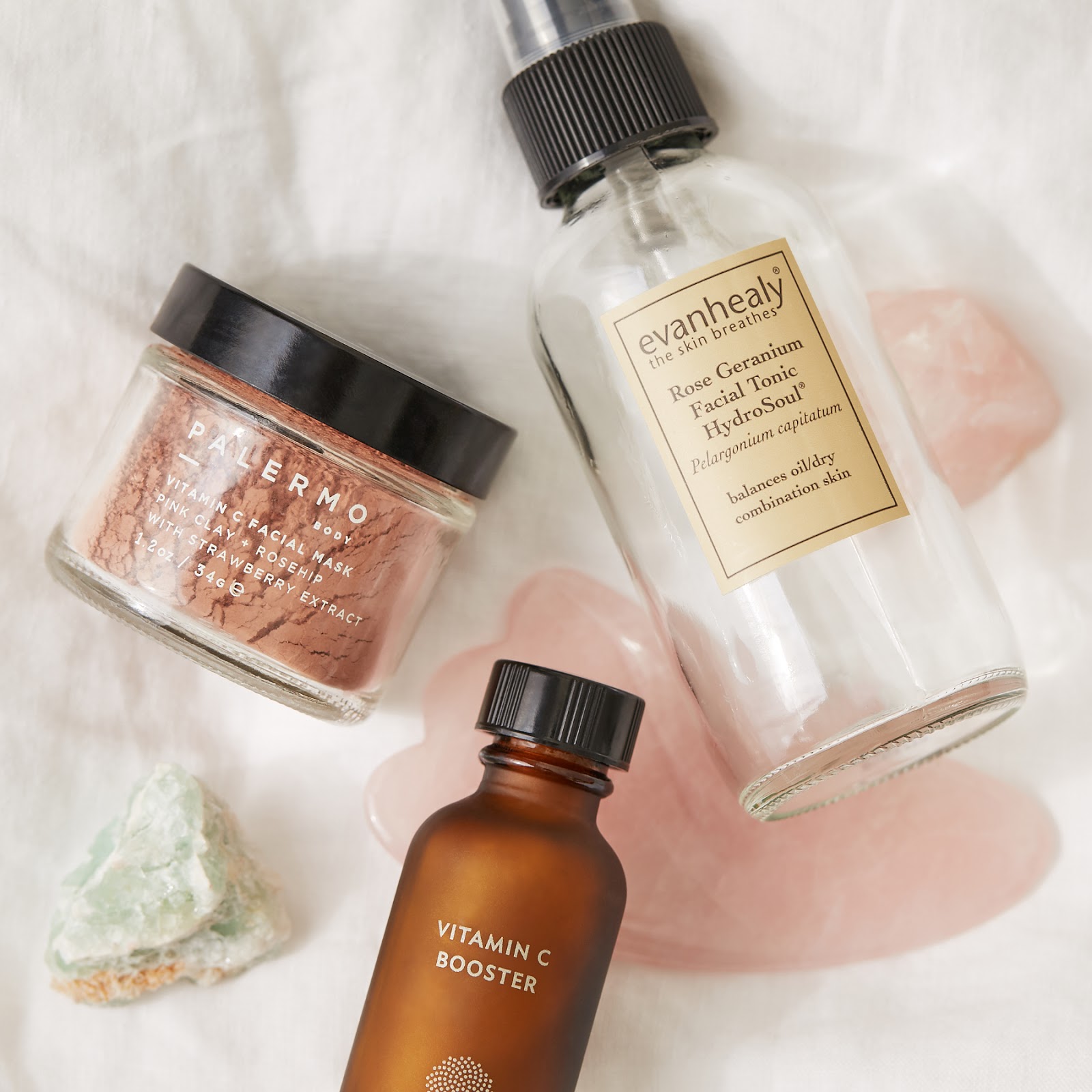 true botanicals vitamin c booster review palermo body facial mask rosehip strawberry evanhealy rose geranium toner hydrosoul organic natural skin care