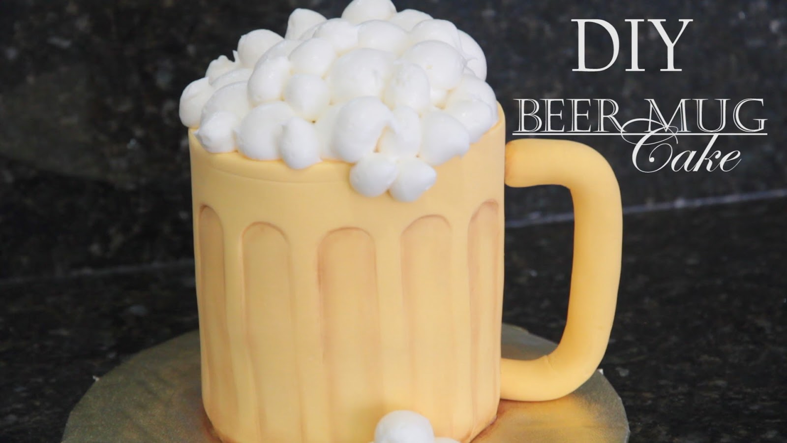 RevaCakes Beer Mug Cake Tutorial