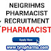 Pharmacist Job at NEIGRIHMS